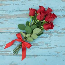 Букет Красные розы #REPLACE_PRED# Радуге