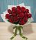 Букет Красные розы в Радуге