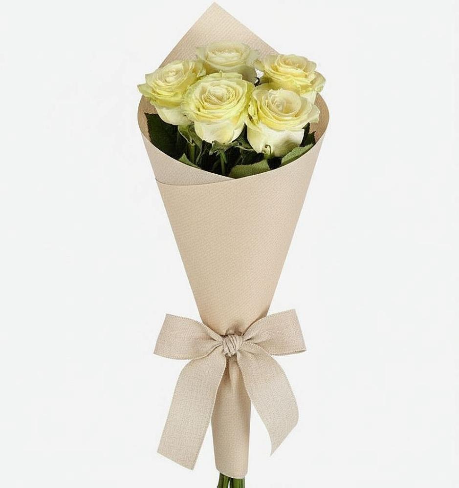 Букет цветов из: Розы в Радуге