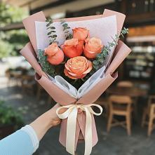 Букет цветов из:  Розы #REPLACE_PRED# Радуге