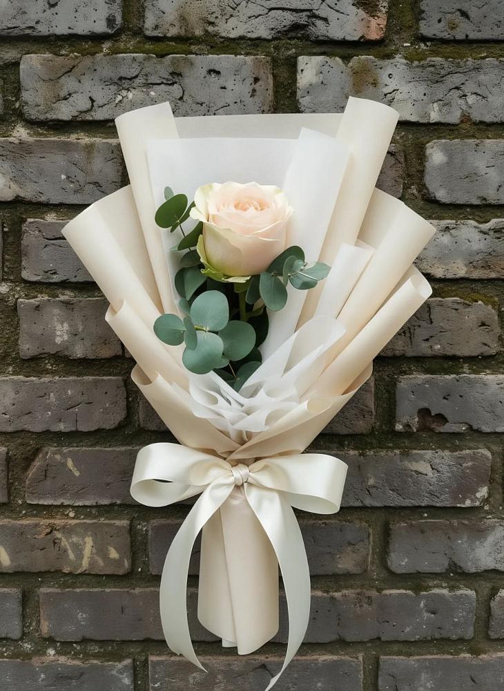 Букет цветов из: Розы в Радуге