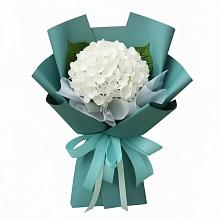 Букет цветов из:  Гортензия в Радуге
